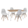 Set ngrënieje 5-pjesësh 120×70×76,5 cm (HM10349.02)