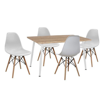 Set ngrënieje 5-pjesësh 120×70×76,5 cm (HM10349.02)