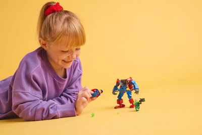 Set lego Superman Mech Vs Lex Luthor, figurina aksioni, për fëmijë, shumëngjyrësh