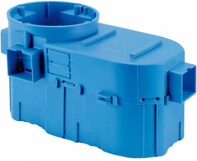 Kuti elektrike e fshehtë dyshe Simet SE2 x 60G, 60mm, blu