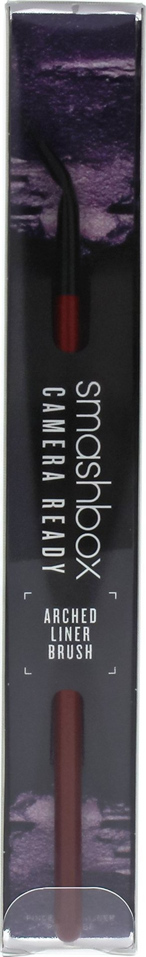 Furçë eyeliner Smashbox Camera Ready Arched Liner Brush, profesionale, dorezë e kuqe e errët