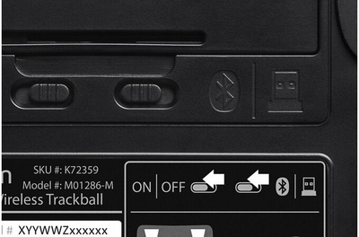 Миш со трекбол Kensington Expert Mouse Wireless, без кабел, 4 копчиња, црн