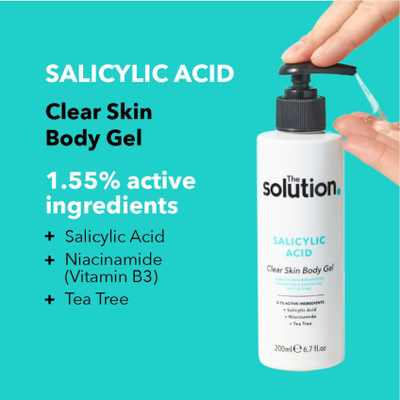 Xhel për trup The Solution Salicylic Acid Clear Skin Body Gel, 200 ml
