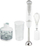 Set grirësi dhe blender dore Haeger Doce Plus, 400W, 0.6L, i bardhë