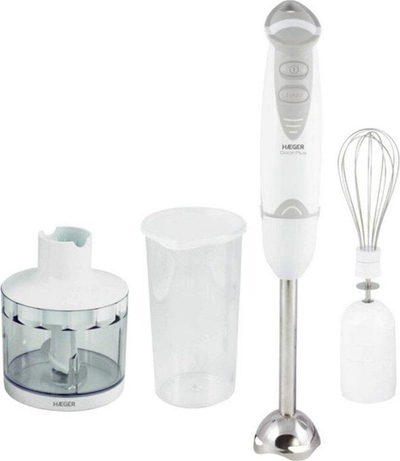 Set grirësi dhe blender dore Haeger Doce Plus, 400W, 0.6L, i bardhë