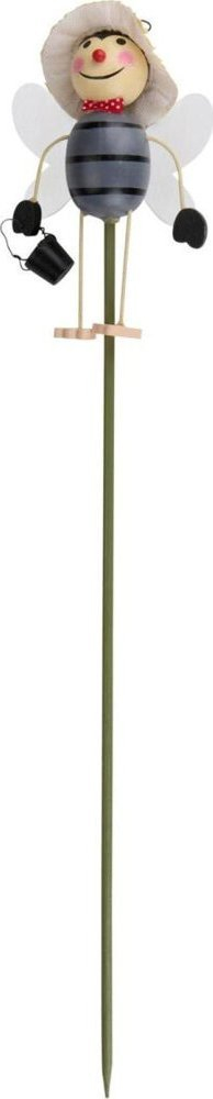 Stoli dekorative Articasa Bee on a Pick, me shkop, gri