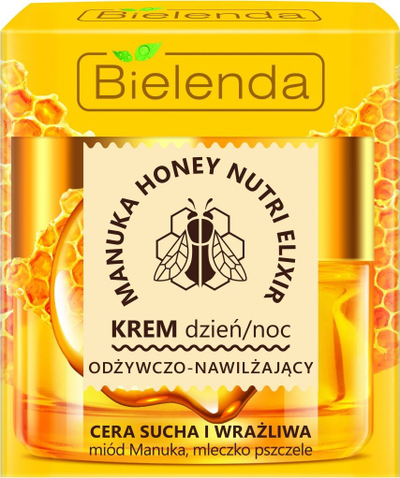 Krem për fytyrë Bielenda Manuka Honey Nutri Elixir, 50 ml