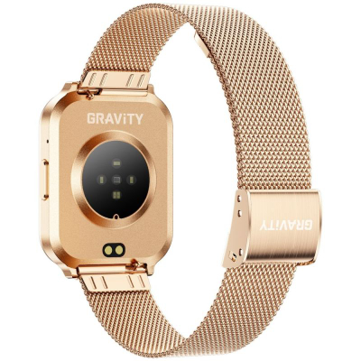 Orë inteligjente Gravity GT44-2, 1.75", IP68, rozë e artë