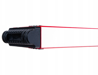 Nivel alumini Geko STRONG LINE, 80cm, magnetik, i kuq