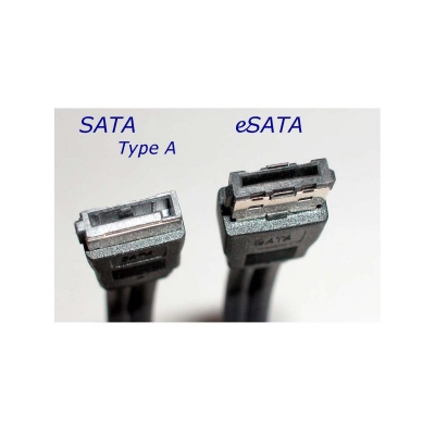 Кабел SATA LAMA PLUS, SATA M во eSATA M, 0.5 m, црвен