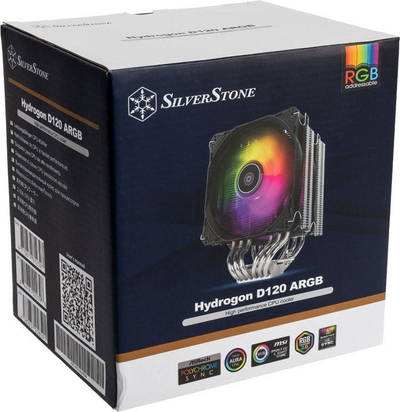 Ftohës i procesorit SilverStone, Hydrogon D120 ARGB 