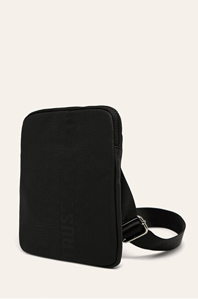 Çantë krahu Trussardi Logo Stripe Reporter Sm