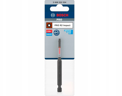 Bit kaçavide Bosch Pro Impact Control R2, Robertson katrore, 90mm