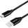 Kabllo LogiLink USB-A - microUSB, 1m, e zezë