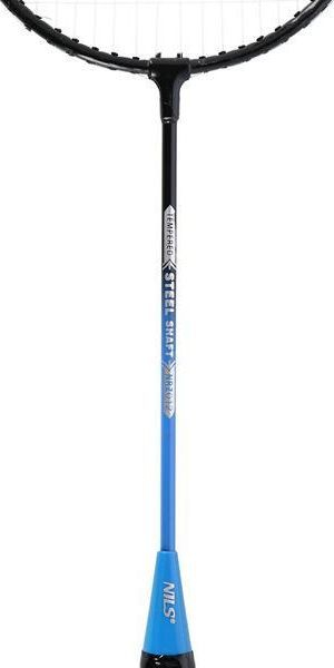 Set Badminton Nils Extreme, 2 raketa + 3 grila + rrjetë 195 x 22 cm + këllëf Nils