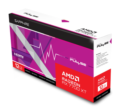 Kartelë grafike Sapphire Pulse Radeon RX 7700 XT 12GB GDDR6
