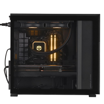 PC gaming Actina Ryzen 7 7800X3D, 32GB RAM, 2TB SSD, Radeon RX 7900 GRE, kulle midi, e zezë