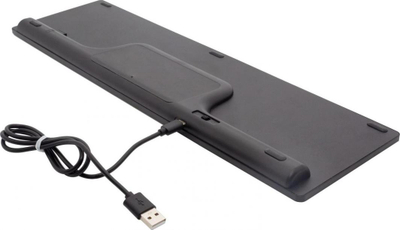 Set tastierë dhe maus Gembird Backlight Pro, wireless, US, i zi