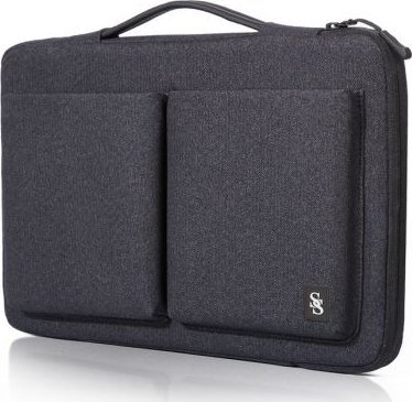 Çantë laptopi Seine Scene Orleans 14", xhepa frontalë, dorezë bartëse, e zezë
