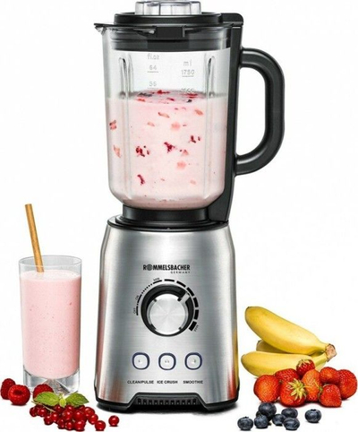 Blender tavoline Rommelsbacher MX 1250, 1.75L, 1200W, inoks