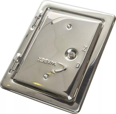 Kapuç ventilimi për derë Wade 131010000, 120x180 mm, e bardhë