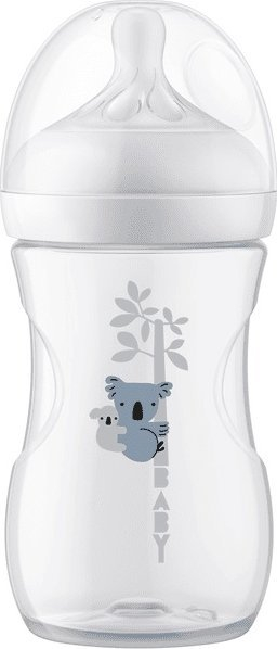 Bиберон Philips Avent Natural Response Koala, 260 ml, 1 месец+