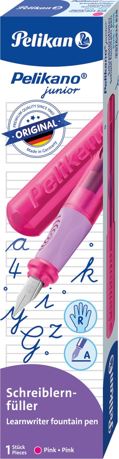 Stilolaps pelikan Pelikano Junior P67A, majë A, për kalamaj, rozë