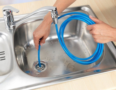 Tub pastrimi Emako për deshtime, i butë e i lëvizshëm, me adapter metalikë, blu