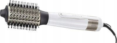 Furçë elektrike për kaçurrela Remington Hydraluxe AS8901, veshje qeramike, funksion jonizues, e bardhë