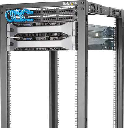Raft serverik StarTech.com 4-Post 25U, 19"