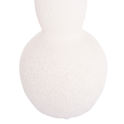 Dekor tavoline qeramike Galad Φ11x26Hcm (HM4616.01), bardhë