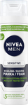 Shkumë rroje Nivea Men Sensitive, për lëkurë të ndjeshme, 200ml, e bardhë