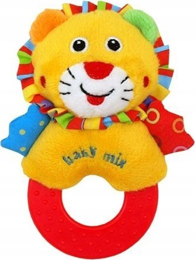 Плишана играчка BB Kids Lion Baby, 12 cm, со ѕвонче, многуобојна
