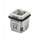 Insert mashkullor EMAS T0-EB004CF00, 3 pin + PE, 10A 250V, gri