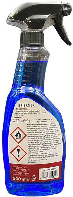 Shkrirës akulli për xhama Auto A, 500ml, spray