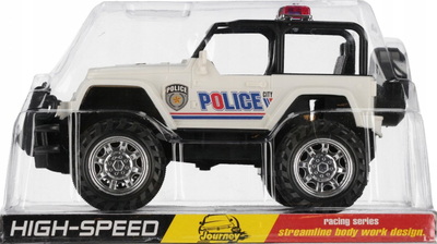Makinë lodër policie Mega Creative Police Car, xhip, funksion tërhiq dhe lësho, shumëngjyrëshe