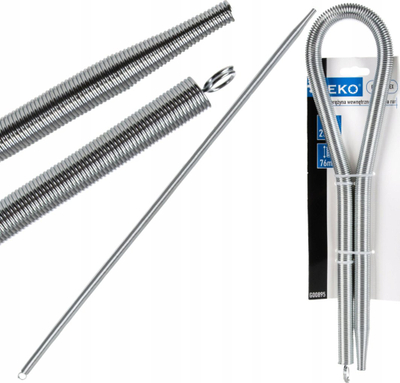 Prerëse e brendshme përkulëse GEKO G00895, 16mm, 79cm, metalike argjendi