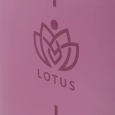 Tapet yoga IQ Lotus Probalance, 183x61cm, PU me gomë, rozë