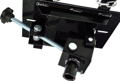 Adapter ngritës për kuti shpejtësie GEKO, kapacitet 0.5t, çelik, i zi