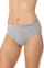 Mbathje hipster femrash Brubeck HI10080 Comfort Wool, lesh merino, pa qepje, gri, S