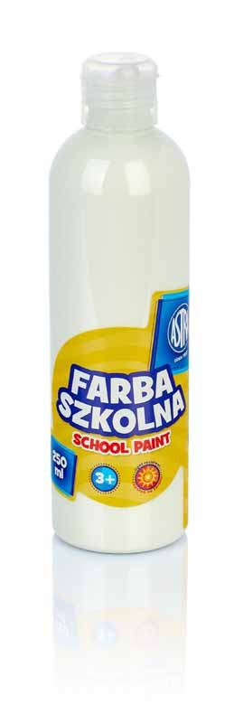 Bojë shkollore Astra, 250ml, e bardhë