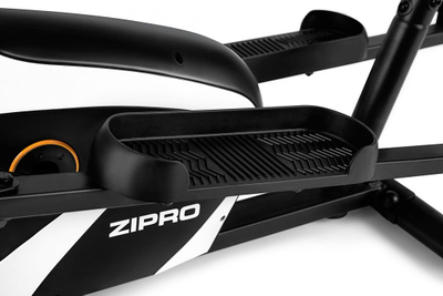 Елиптичен велосипед за вежбање Zipro Shox RS, 117 x 65 x 150 см, црно/бело