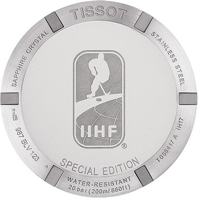 Orë dore Tissot PRC 200 Ice Hockey Special Edition T055.417.17.017.02