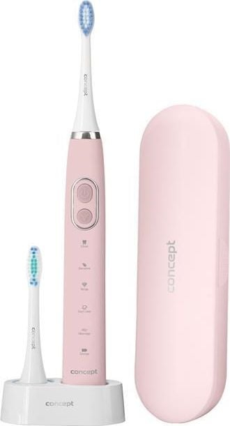 Furçë dhëmbësh sonic Concept Solution ZK4011, 5 modalitete, rozë