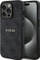 Kutia mbrojtëse Guess 4G Hardcase MagSafe për iPhone 14 Pro Max, lëkurë ekologjike, transparente