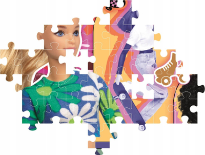 Puzzle Barbie Clementoni, 104 pjesë, shumëngjyrëshe