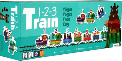 Puzzle edukativ Cass Film Learning to Count, 20 pjesë, për fëmijë