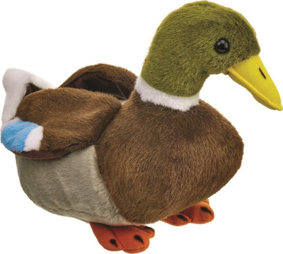 Lodër pelushi Beppe Mallard, 28cm, shumë e butë, shumëngjyrëshe