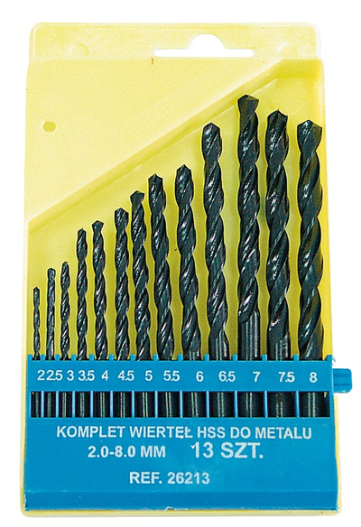 Set vidash MEGA HSS (26213), 2 7 4.5 4 5.5 5 3 2.5 3.5 6 6.5 7.5 8mm