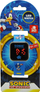 Orë dixhitale për kalamaj Sonic The Hedgehog, LED, me rrip gome, blu